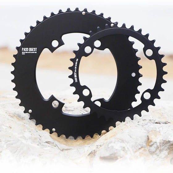 Pass Quest Hollow chainrings to suit R9200, R8100, R7100 12 speed