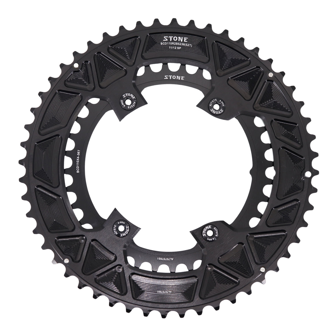 Stone 52/36 12 Speed Chainrings