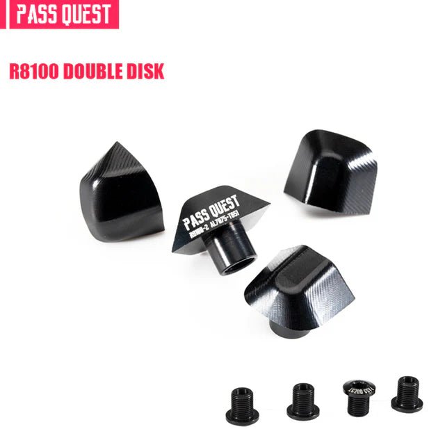 Pass Quest 110BCD 2X Aero chainrings to suit R9200 R8100 R7100