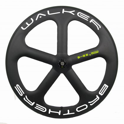 Walker Brothers - HI-5 Track Tubular Front Five Spoke - Bike Wheels