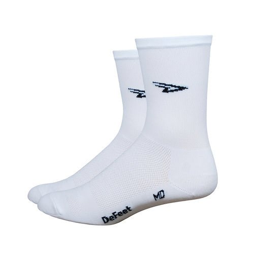 Defeet Aireator 5" White D Logo