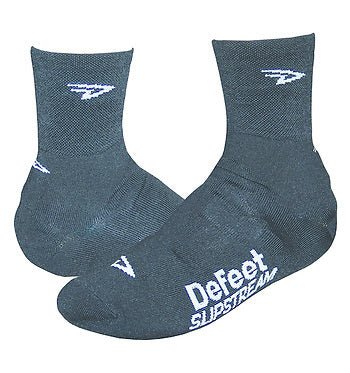 Defeet Black Slipstream 4" D-Logo