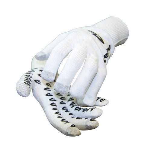 Defeet White Duraglove ET with Grippies