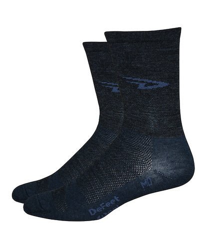 Defeet Wooleator 5" D-Logo Charcoal