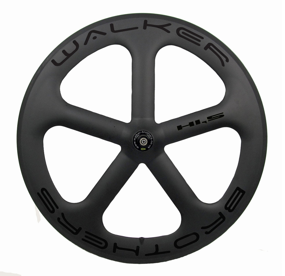 Walker Brothers - HI-5 Track Tubular Front Five Spoke - Bike Wheels