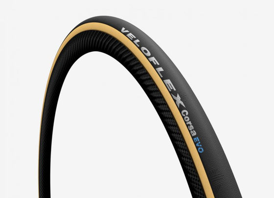 Veloflex Corsa Evo Clincher Gum Sidewalls 700 x 28c